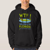 "WILLKOMMEN IN FLORIDA" lustig Hoodie (Vorderseite)