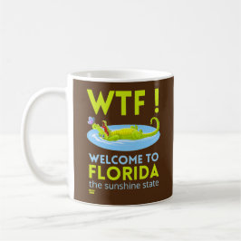 "WILLKOMMEN IN FLORIDA" lustig Kaffeetasse