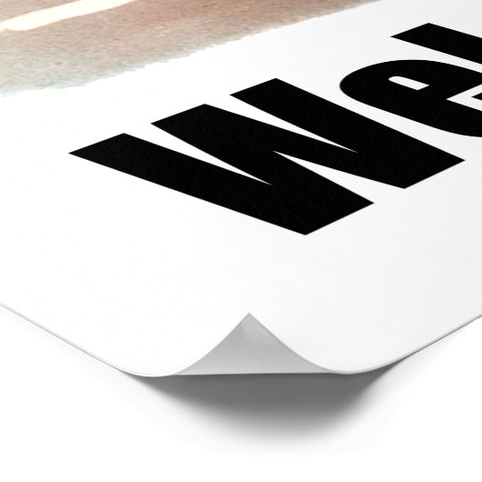 Willkommen in Frankreich Poster (Ecke)