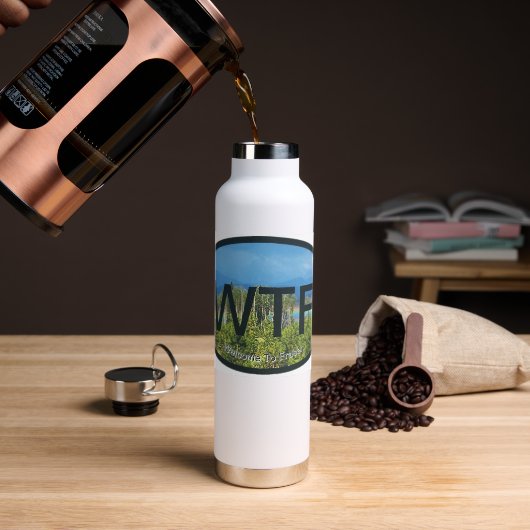 Willkommen in Fraser Water Flasche (Kaffee)