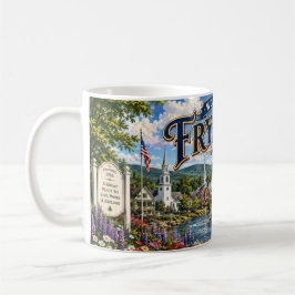 Willkommen in Fryeburg Maine Kaffeetasse