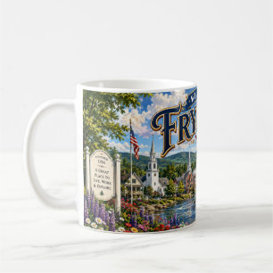 Willkommen in Fryeburg Maine Kaffeetasse