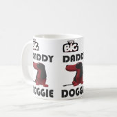 WILLKOMMEN IN GROSSER DADDY DOGGIE KAFFEETASSE (Vorderseite Links)