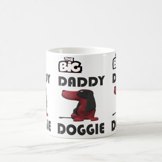 WILLKOMMEN IN GROSSER DADDY DOGGIE KAFFEETASSE (Mittel)