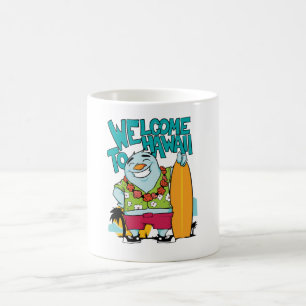 Willkommen in Hawaii Kaffeetasse