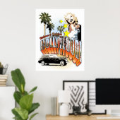 Willkommen in Hollywood Poster (Heimbüro)