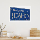 Willkommen in Idaho Poster (Küche)