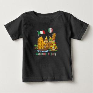 Willkommen in Italien Baby T-shirt
