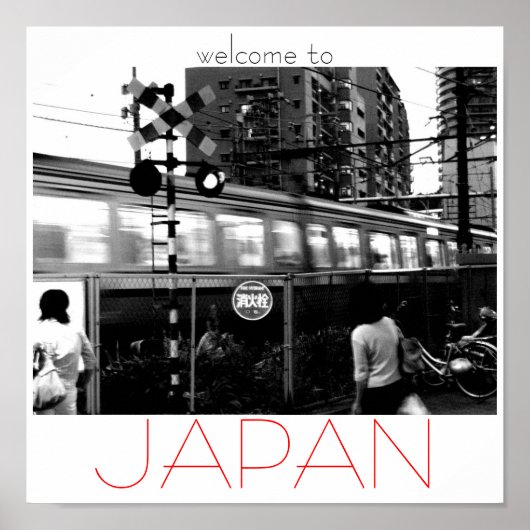 willkommen in Japan Poster (Vorne)