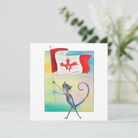 Willkommen in Kanada (Stehend Vorderseite)