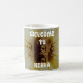 Willkommen in Kenia Kaffeetasse (Mittel)