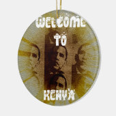 Willkommen in Kenia Keramikornament (Links)