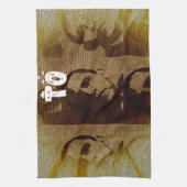 Willkommen in Kenia mit Obama Collage Geschirrtuch (Vertikal)