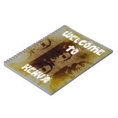 Willkommen in Kenia Notizblock (Linke Seite)