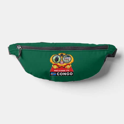Willkommen in Kongo Bauchtasche (Ablage )
