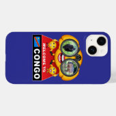 Willkommen in Kongo Case-Mate iPhone Hülle (Rückseite (Horizontal))
