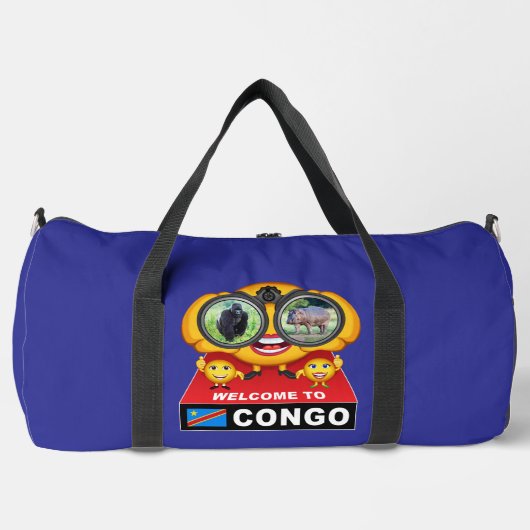 Willkommen in Kongo Duffle Bag (Vorderseite)