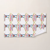 Willkommen in Las Vegas Badhandtuch Set (Handtuch)