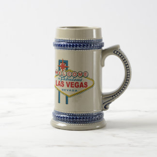Willkommen in Las-Vegas Bierglas
