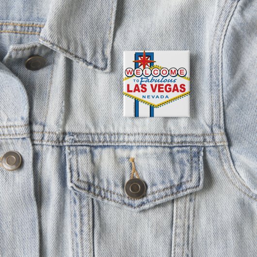 Willkommen in Las-Vegas Button (Beispiel)