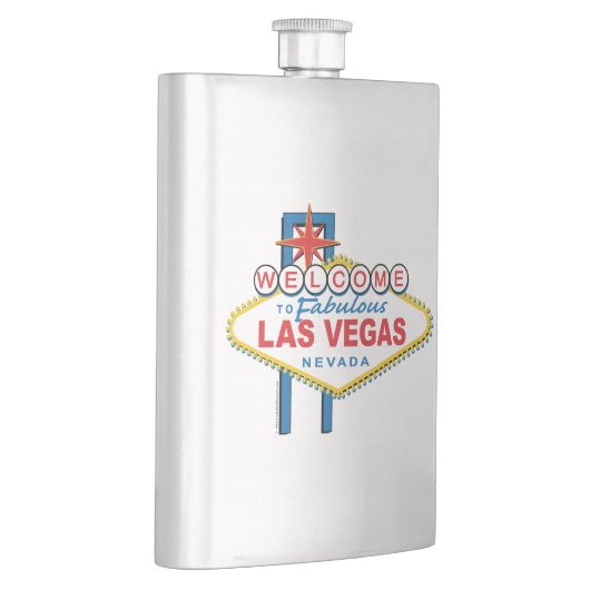 Willkommen in Las-Vegas Flachmann (Rechts)