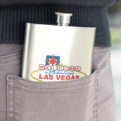 Willkommen in Las-Vegas Flachmann (Beispiel)