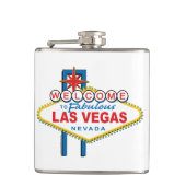 Willkommen in Las-Vegas Flachmann (Vorderseite)