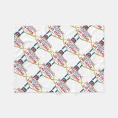 Willkommen in Las-Vegas Fleecedecke (Vorderseite (Horizontal))