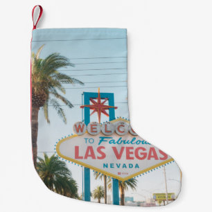 WILLKOMMEN IN LAS VEGAS KLEINER WEIHNACHTSSTRUMPF