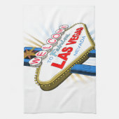 Willkommen in Las Vegas Küchentuch (Vertikal)