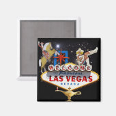 Willkommen in Las Vegas Magnet (Vorderseite/Rückseite)