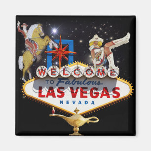 Willkommen in Las Vegas Magnet