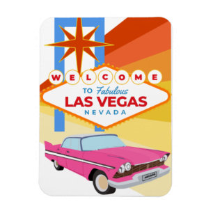 Willkommen in Las Vegas Magnet