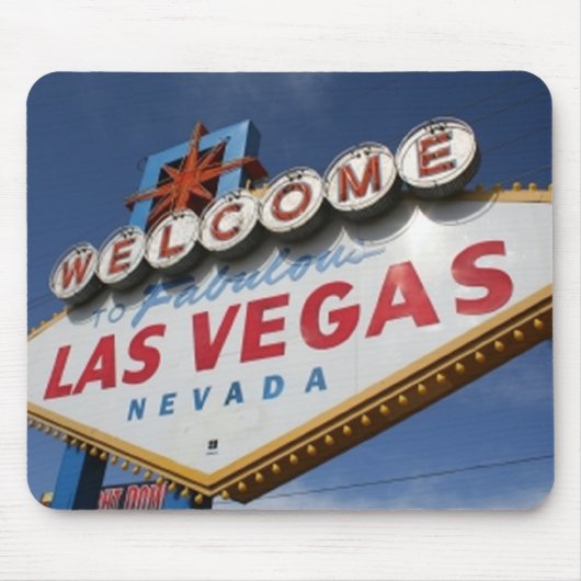 Willkommen in Las Vegas Mousepad (Vorne)