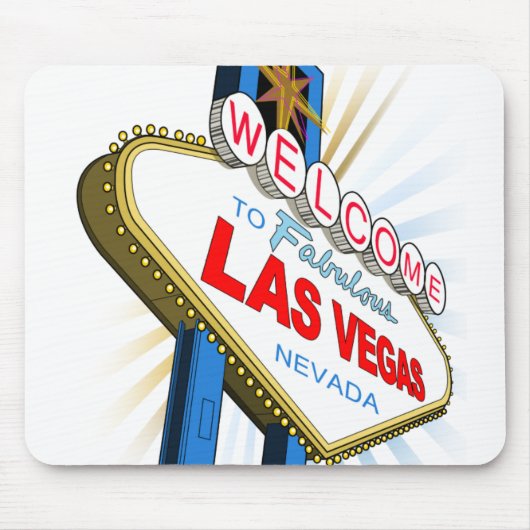 Willkommen in Las Vegas Mousepad (Vorne)