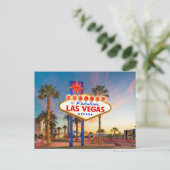 Willkommen in Las Vegas, Nevada Postcard Postkarte (Stehend Vorderseite)