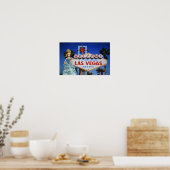 Willkommen in Las Vegas  Poster (Küche)