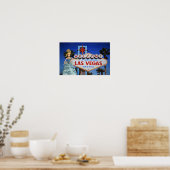 Willkommen in Las Vegas.  Poster (Küche)