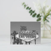 Willkommen in Las Vegas Postkarte (Stehend Vorderseite)