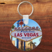 Willkommen in Las Vegas Schlüsselanhänger (Vorderseite)