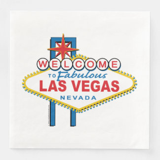 Willkommen in Las Vegas Serviette