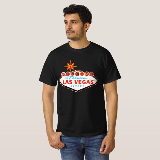 Willkommen in Las Vegas T-Shirt (Vorne ganz)