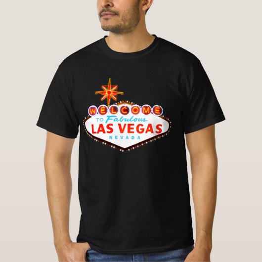 Willkommen in Las Vegas T-Shirt (Vorderseite)