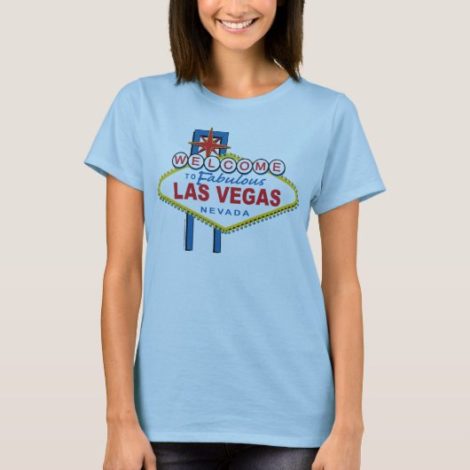 Willkommen in Las-Vegas T-Shirt (Vorderseite)