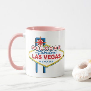 Willkommen in Las-Vegas Tasse