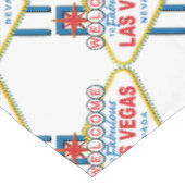 Willkommen in Las-Vegas Tischdecke (Schrägansicht)