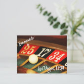 Willkommen in Las Vegas USA Postkarte (Stehend Vorderseite)