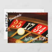 Willkommen in Las Vegas USA Postkarte (Vorne/Hinten)