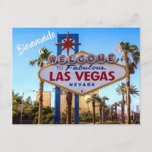 Willkommen in Las Vegas USA Postkarte