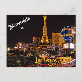 Willkommen in Las Vegas USA Postkarte